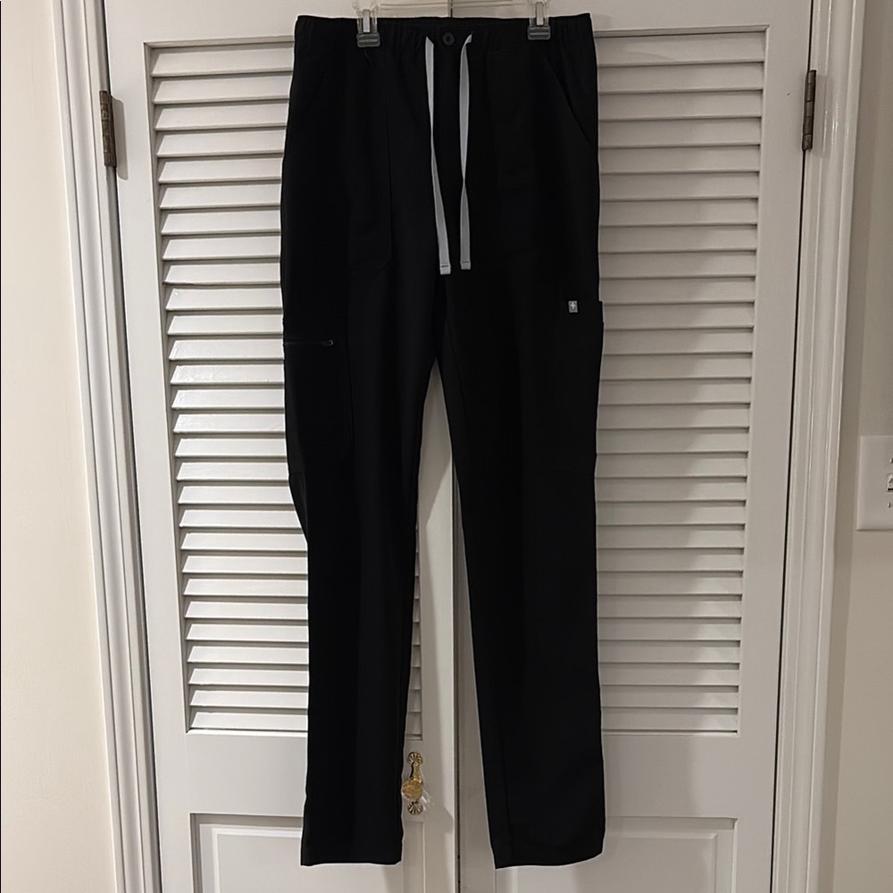 Figs Men's Black Scrub Pants